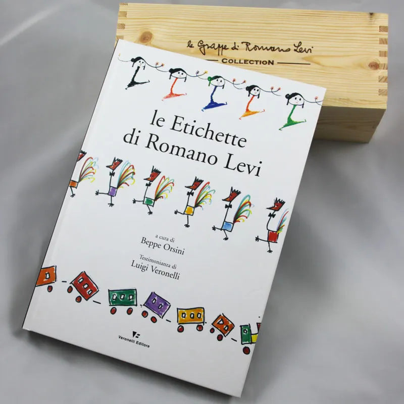 Il libro “Le etichette di Romano Levi” in vendita su mauronline.it