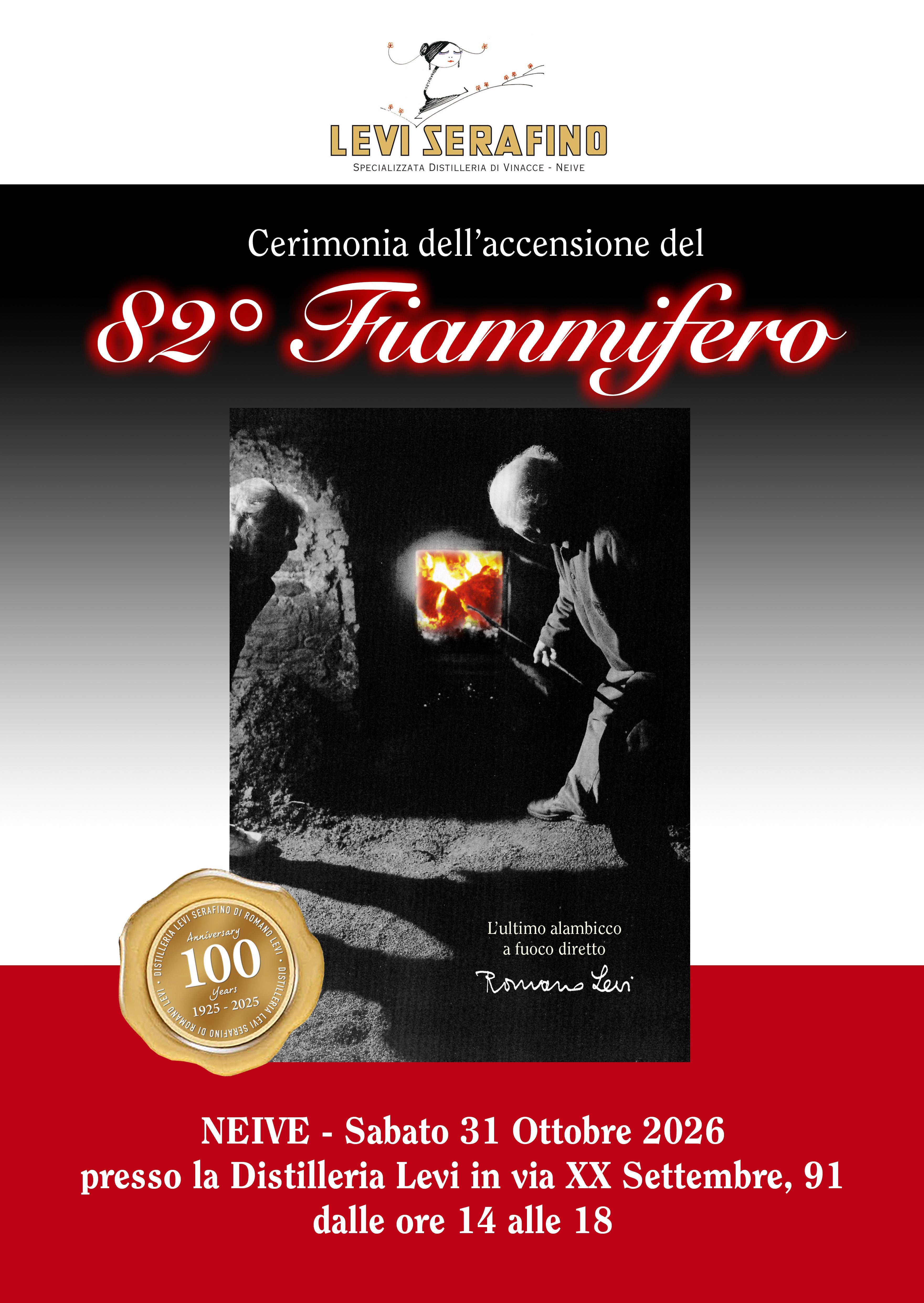 Cerimonia dell'accensione del 82° Fiammifero